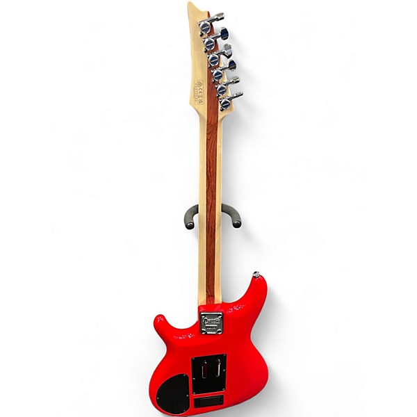 Used Ibanez JS2480MCR Hot Rod Red Solid Body Electric Guitar