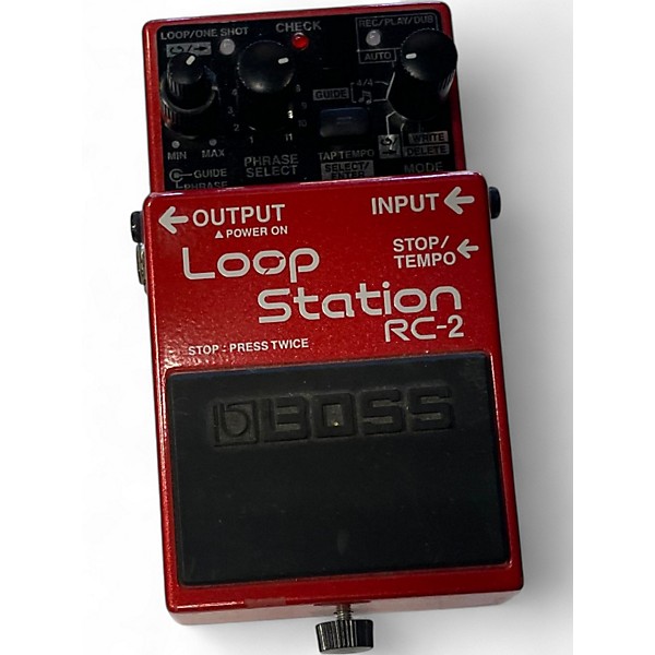Used BOSS RC2 Loop Station Pedal