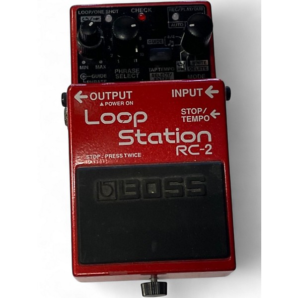Used BOSS RC2 Loop Station Pedal