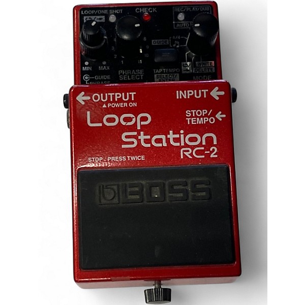 Used BOSS RC2 Loop Station Pedal