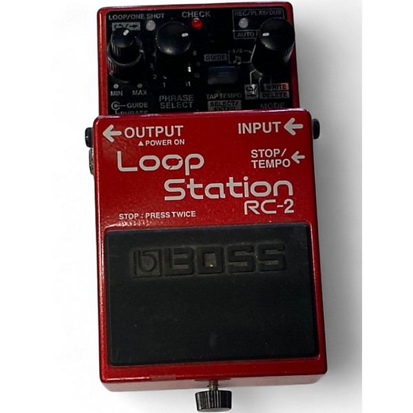 Used BOSS RC2 Loop Station Pedal