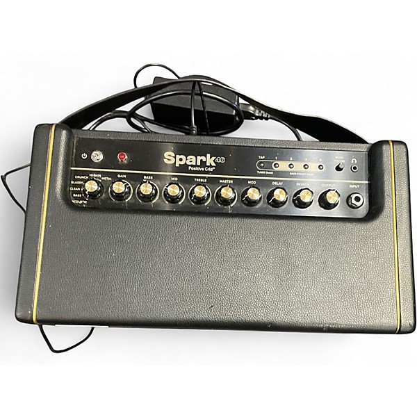 Used Positive Grid spark 40 Guitar Combo Amp