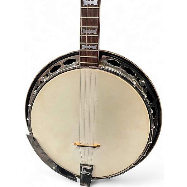 Used Alvarez Minstrel Tenor Banjo Vintage Natural Banjo