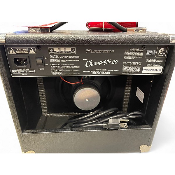 Used Fender Champion 20 Guitar Combo Amp