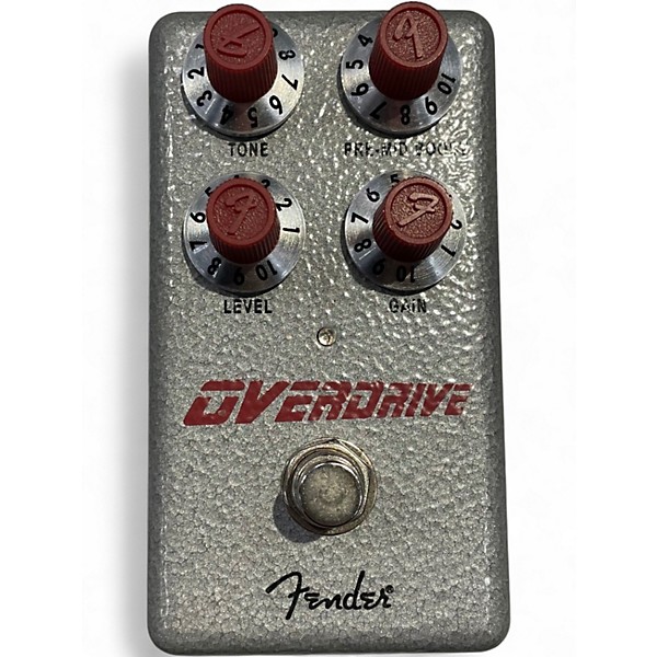 Used Fender HAMMERTONE OVERDRIVE Effect Pedal