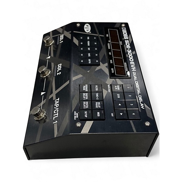 Used BOSS SDE-3000EVH DUAL DIGITAL DELAY Effect Pedal