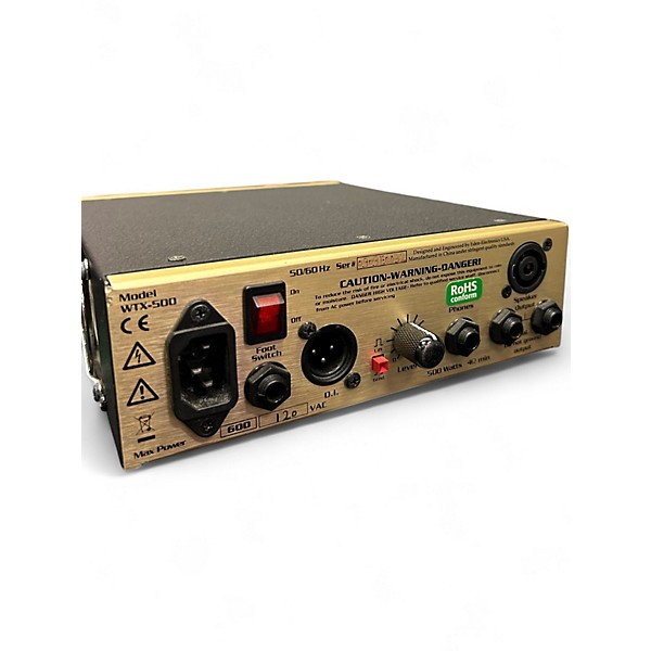 Used Eden WTX500 Bass Amp Head