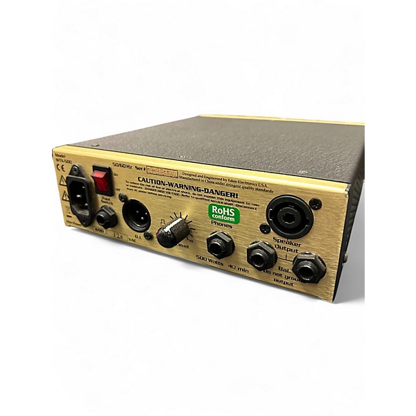 Used Eden WTX500 Bass Amp Head