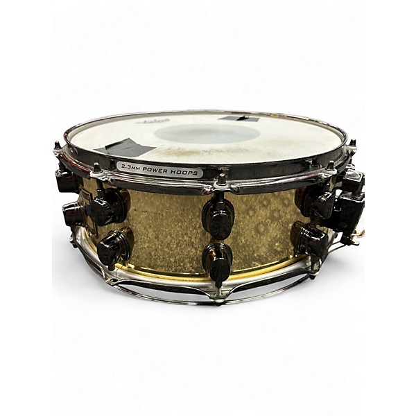 Used Mapex 14in Panther Snare Gold Drum