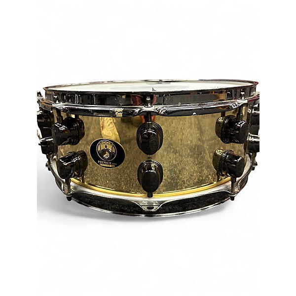 Used Mapex 14in Panther Snare Gold Drum