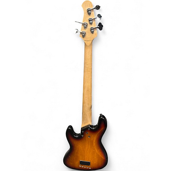 Used Lakland 55-01 Skyline Series 5 String 3 Color Sunburst Electric Bass Guitar