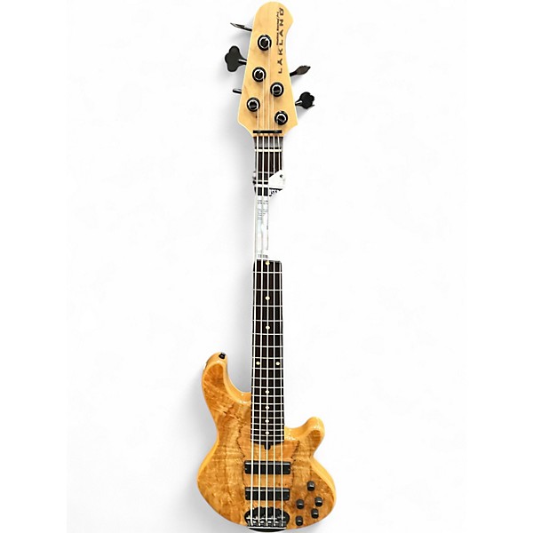 Used Lakland 55-01 Skyline Series 5 String Natural Electric Bass Guitar