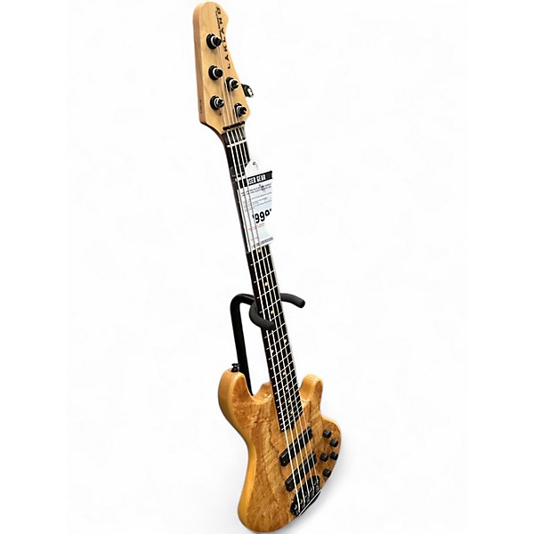 Used Lakland 55-01 Skyline Series 5 String Natural Electric Bass Guitar