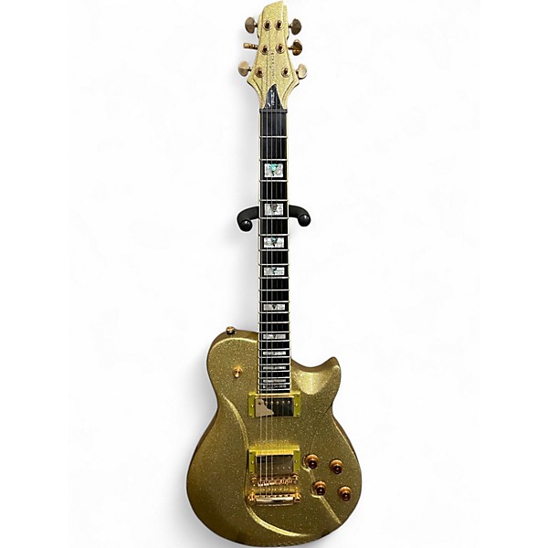 Used Switch Signature Vibracell Metallic Gold Solid Body Electric Guitar