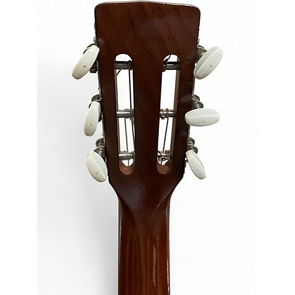 Used Stella/harmony H6137 Natural Acoustic Guitar