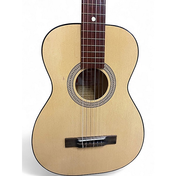 Used Stella/harmony H6137 Natural Acoustic Guitar