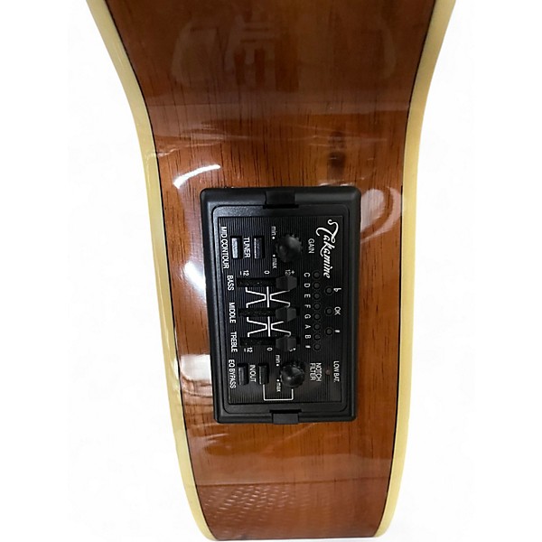 Used Takamine EG544SC4C Natural Acoustic Electric Guitar