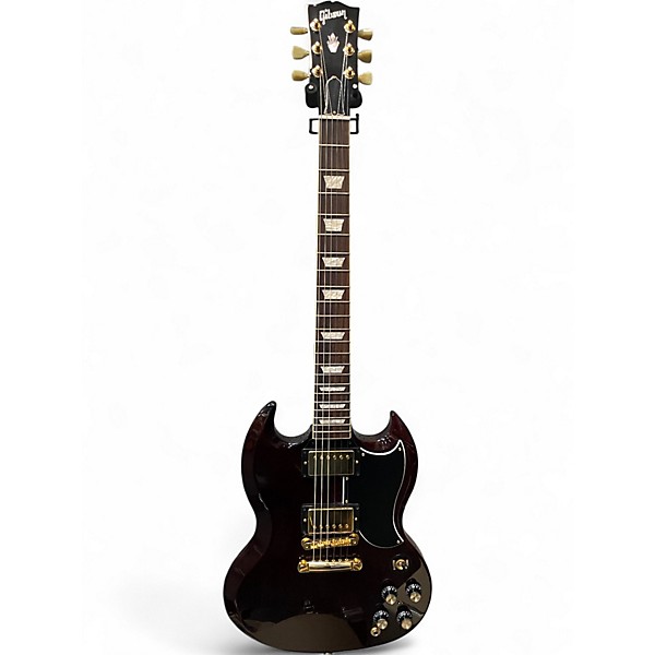Used 2024 Gibson SG 61 REISSUE W GOLD HARDWARE Cherry Solid Body Electric Guitar