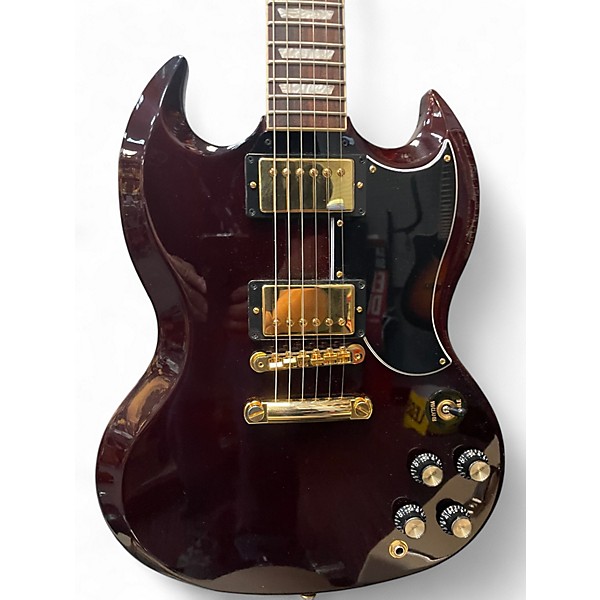Used 2024 Gibson SG 61 REISSUE W GOLD HARDWARE Cherry Solid Body Electric Guitar