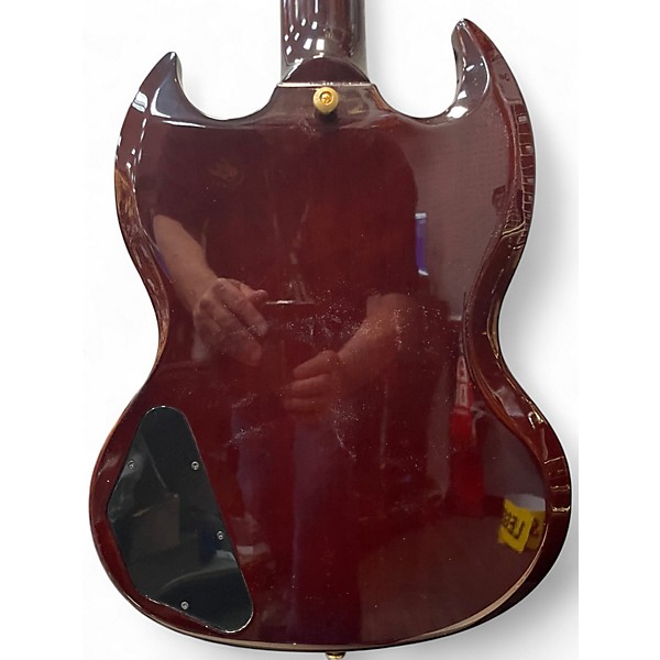 Used 2024 Gibson SG 61 REISSUE W GOLD HARDWARE Cherry Solid Body Electric Guitar