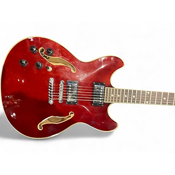 Used Ibanez AS73B Artcore Wine Red Hollow Body Electric Guitar