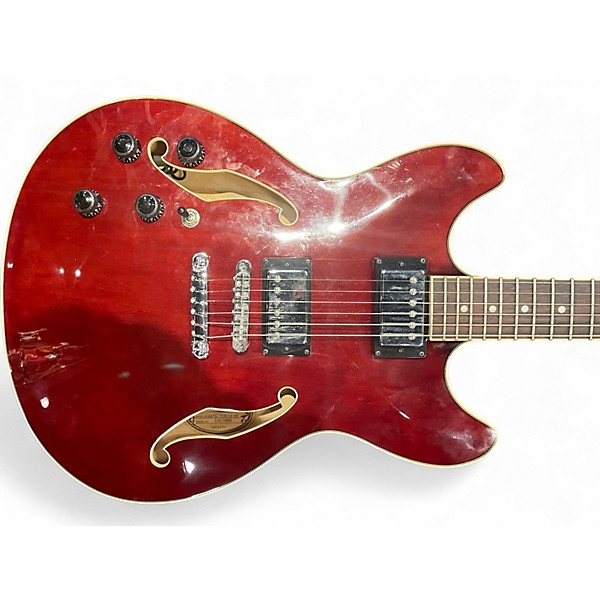 Used Ibanez AS73B Artcore Wine Red Hollow Body Electric Guitar