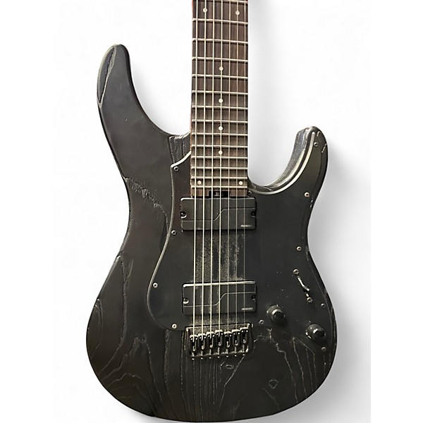 Used ESP LTD SN1007B Black Baritone Guitars