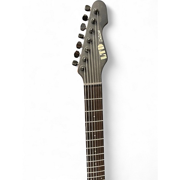 Used ESP LTD SN1007B Black Baritone Guitars