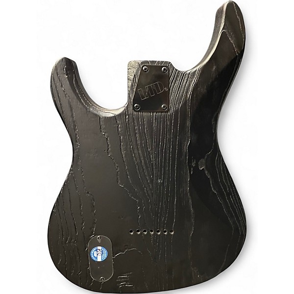 Used ESP LTD SN1007B Black Baritone Guitars