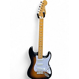 Used Squier Classic Vibe 1950S Stratocaster 2 Tone Sunburst Solid Body Electric Guitar