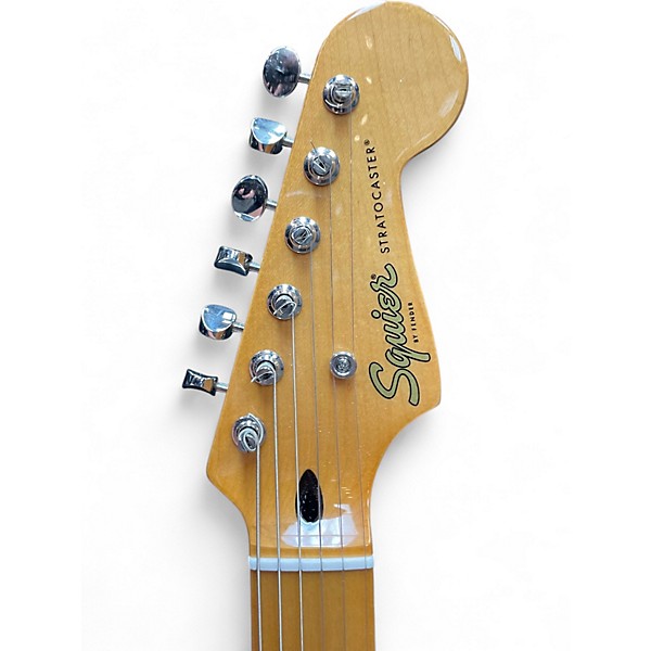 Used Squier Classic Vibe 1950S Stratocaster 2 Tone Sunburst Solid Body Electric Guitar