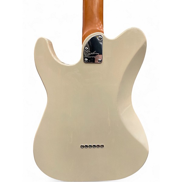 Used 2023 Godin Stadium Pro Cream Solid Body Electric Guitar