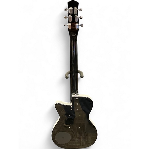 Used Danelectro U2 Black Solid Body Electric Guitar