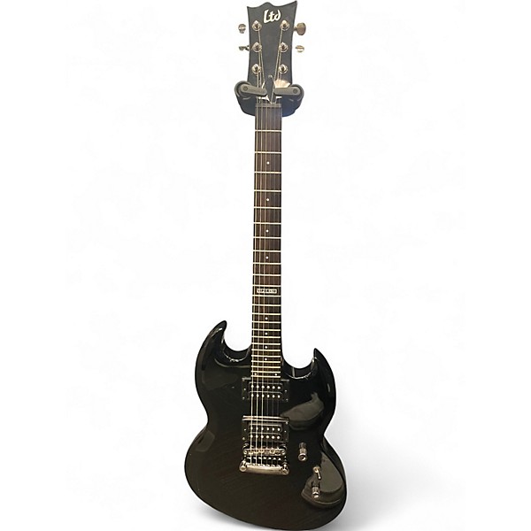 Used ESP LTD Viper 10 Black Solid Body Electric Guitar