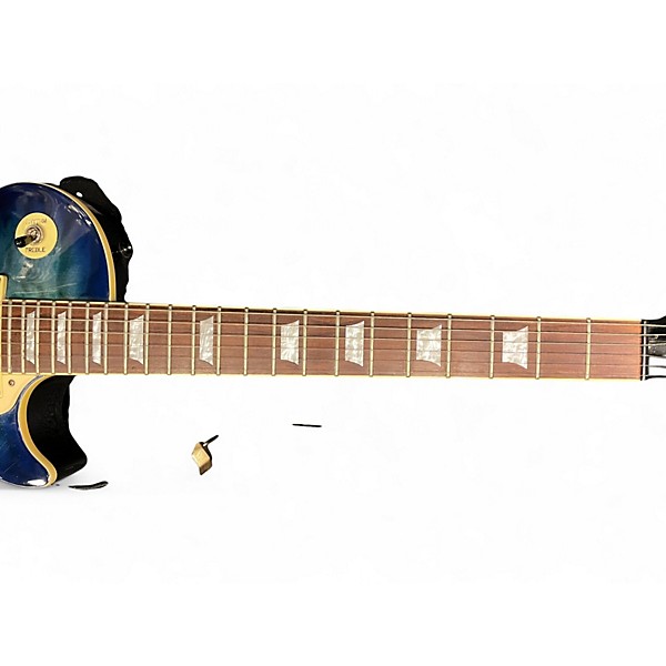 Used Epiphone Les Paul Plustop Pro Blue Burst Solid Body Electric Guitar