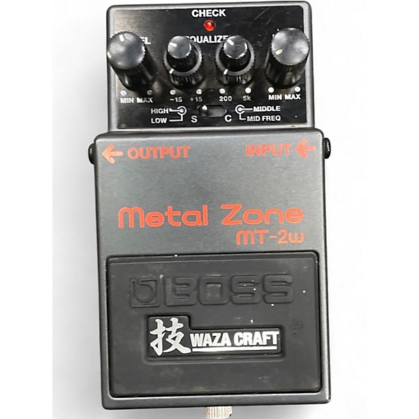 Used BOSS MT2W Metal Zone Waza Craft Effect Pedal