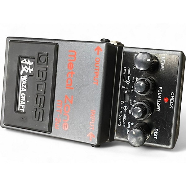 Used BOSS MT2W Metal Zone Waza Craft Effect Pedal