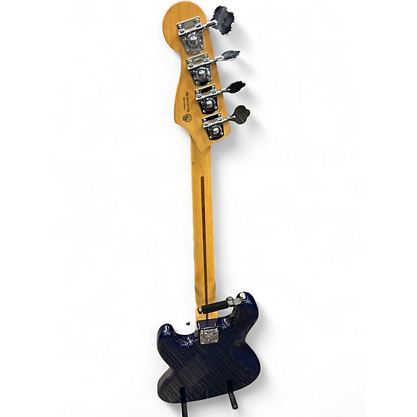 Used 2020s Fender PLAYER ii Blue Burst Electric Bass Guitar