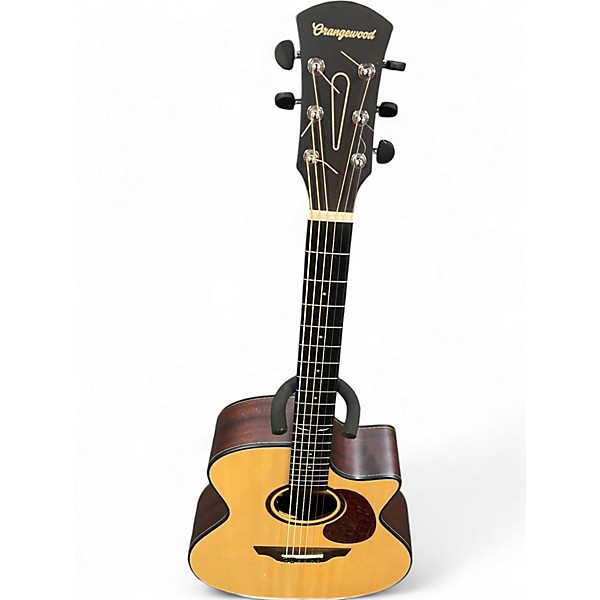Used Orangewood morgan s live Natural Acoustic Electric Guitar