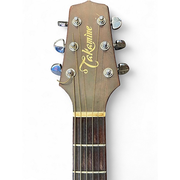 Used Takamine F-340 Natural Acoustic Guitar