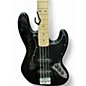 Used Squier Affinity Jazz Bass Black Electric Bass Guitar thumbnail