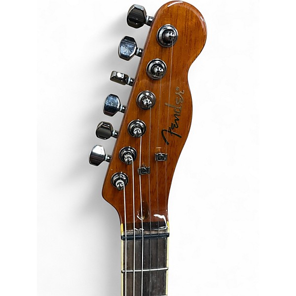 Used Fender FMT Telecaster Amber Solid Body Electric Guitar