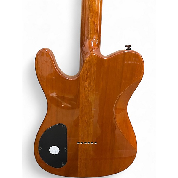 Used Fender FMT Telecaster Amber Solid Body Electric Guitar