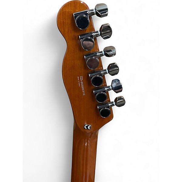 Used Fender FMT Telecaster Amber Solid Body Electric Guitar