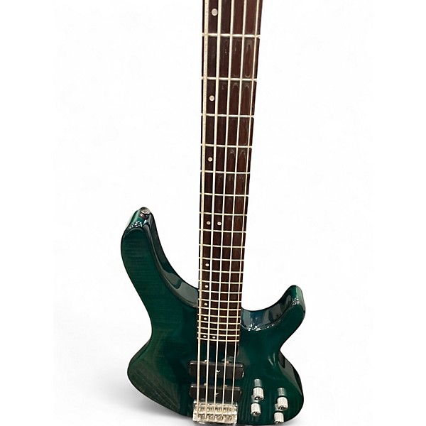 Used Washburn xb500 Green Electric Bass Guitar