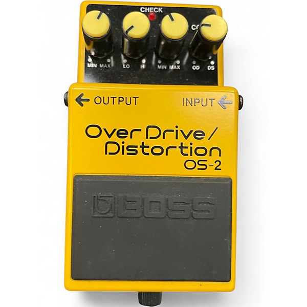 Used BOSS OS2 Overdrive Distortion Effect Pedal