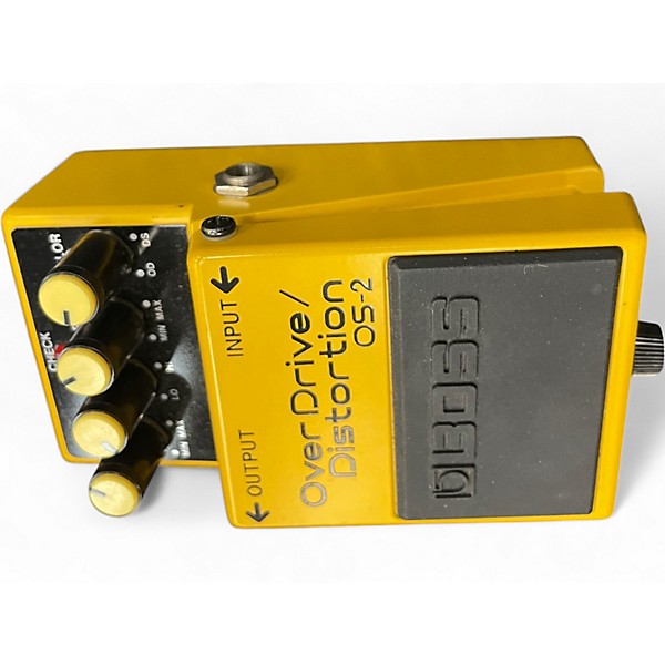 Used BOSS OS2 Overdrive Distortion Effect Pedal