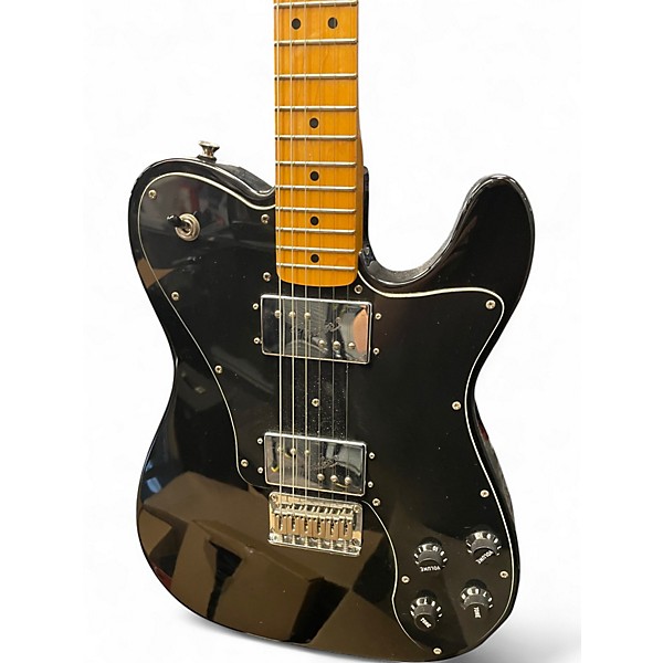 Used Squier Affinity Telecaster Deluxe Ebony Solid Body Electric Guitar
