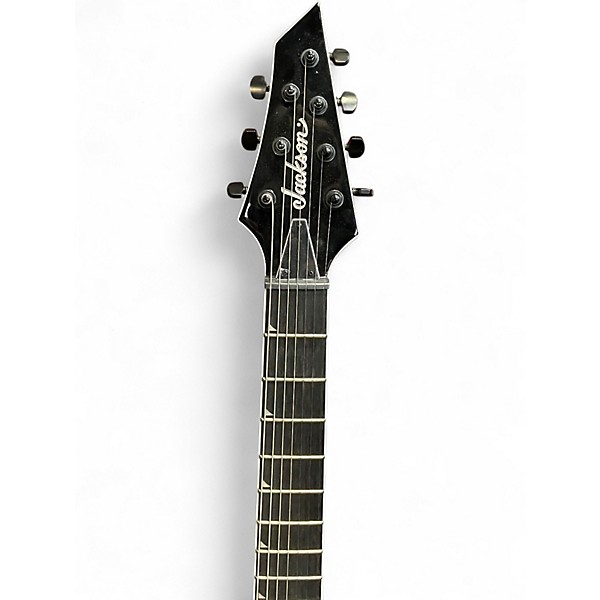 Used Jackson JS22-7 Dinky 7 String Black Solid Body Electric Guitar
