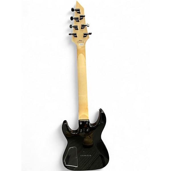 Used Jackson JS22-7 Dinky 7 String Black Solid Body Electric Guitar